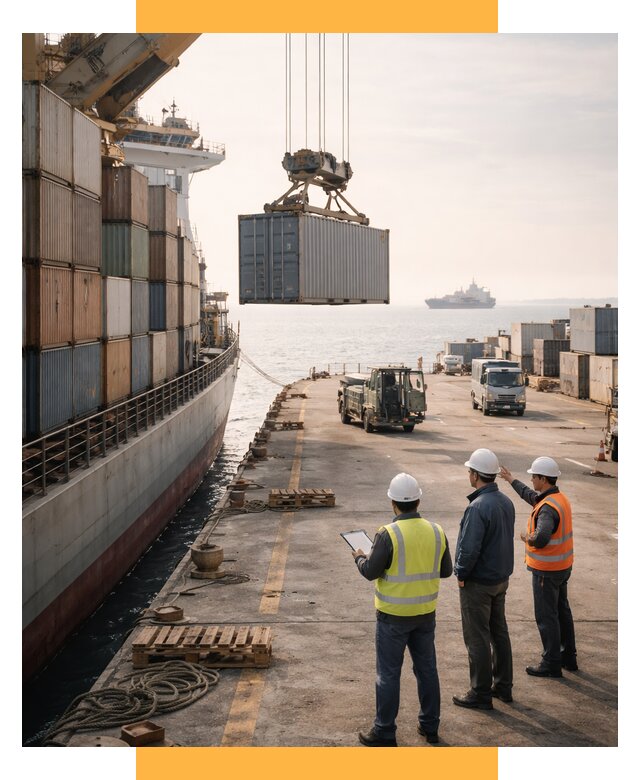 Морские перевозки грузов по миру от 45617 р. | СетСервис-Кнм