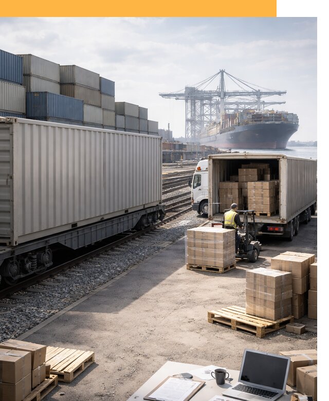 Мультимодальные перевозки грузов по миру от 45617 руб