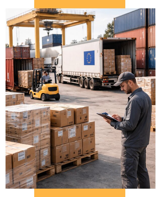 Доставка грузов из Европы от 12164 р., логистика СетСервис-Кнм