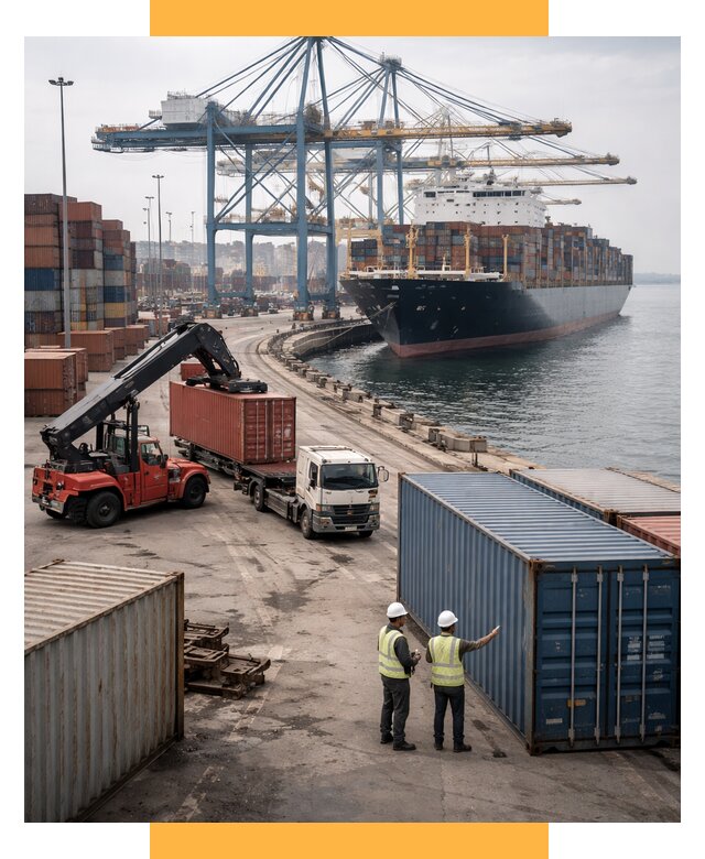 Морские перевозки из Европы от 60822 р. за контейнер | СетСервис-Кнм