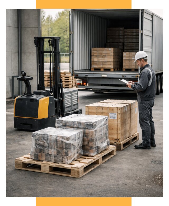 Доставка оборудования из Европы под ключ от 45617 р. | СетСервис-Кнм