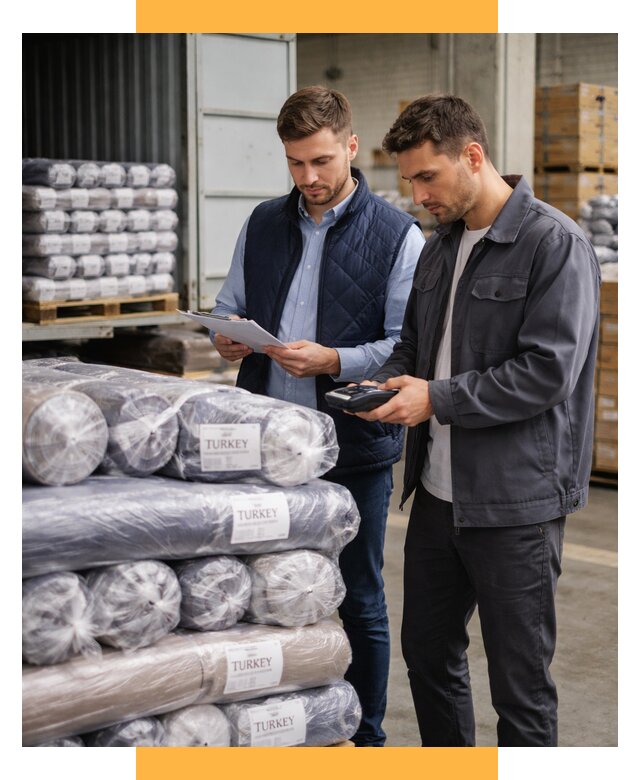 Доставка текстиля из Турции от 45617 р. под ключ, СетСервис-Кнм