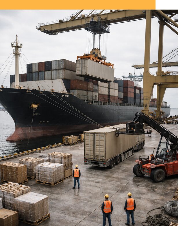 Морские перевозки из Индии: доставка FCL/LCL, таможня от 121644