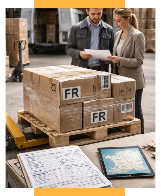 Доставка грузов в Францию от 25343 р., логистика СетСервис-Кнм