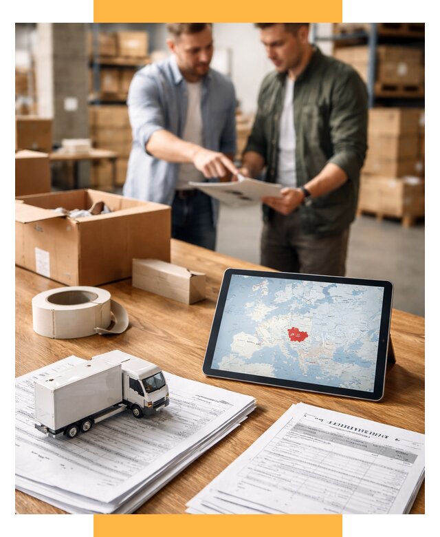 Доставка грузов в Чехию от 35480 р. - логистика СетСервис-Кнм