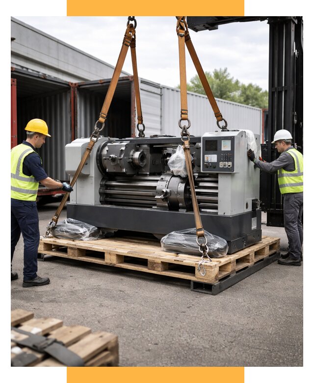 Перевозка станков и таможня от 60822 р. | СетСервис-Кнм логистика