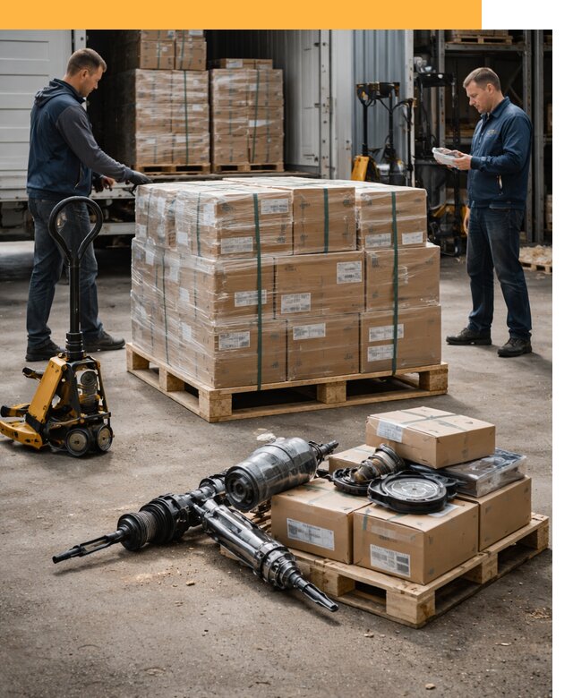 Международная перевозка автозапчастей по миру от 4562 руб