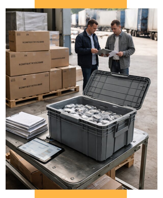 Перевозка комплектующих из Китая от 6589 р. | СетСервис-Кнм