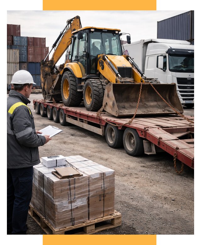 Международная перевозка спецтехники от 45617 р., СетСервис-Кнм