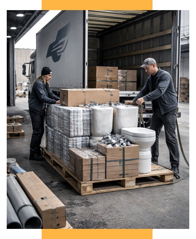 Перевозка сантехники под ключ от 1825 р. | СетСервис-Кнм