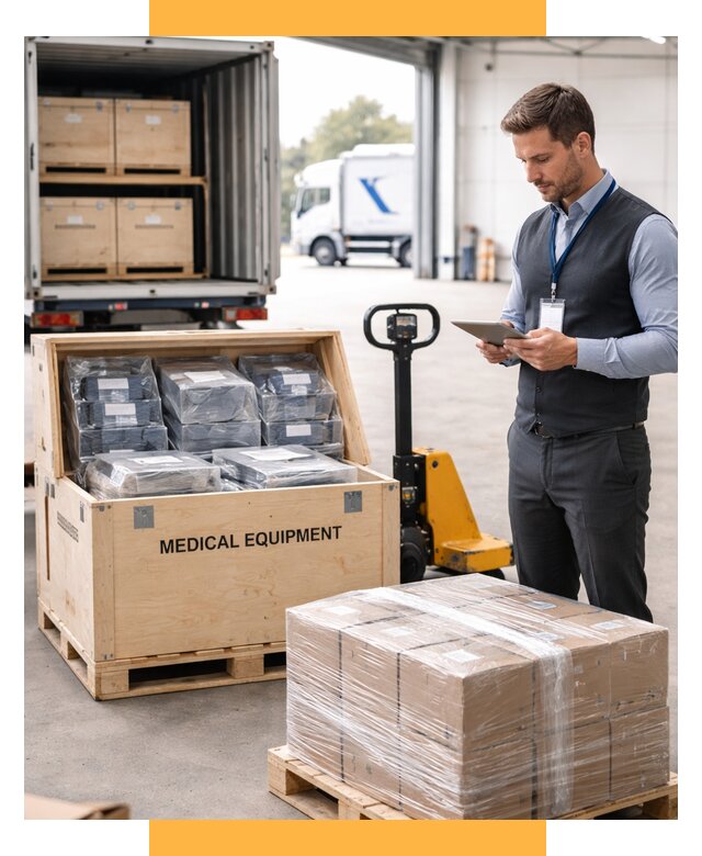 Перевозка медицинского оборудования от 15206 р. в СетСервис-Кнм