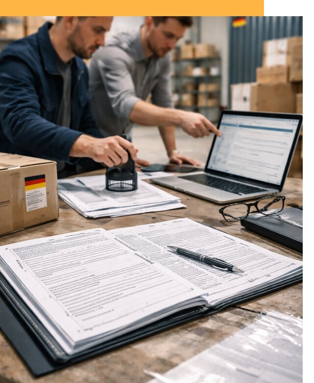 Таможенное оформление грузов из Германии от 9123 руб.