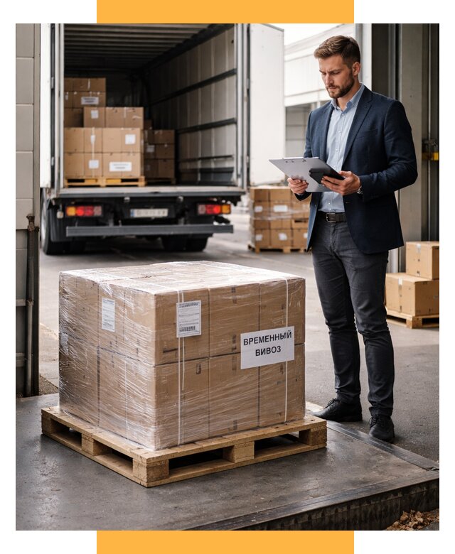 Временный вывоз товаров под ключ от 8110 р. | СетСервис-Кнм