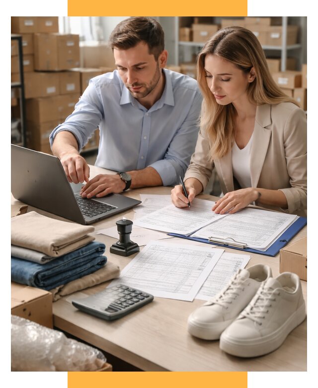 Таможенное оформление одежды и обуви от 6589 р. | СетСервис-Кнм