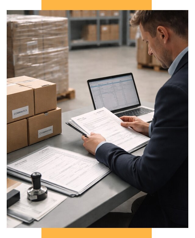 Таможенное оформление косметики под ключ от 7603 р. | СетСервис-Кнм