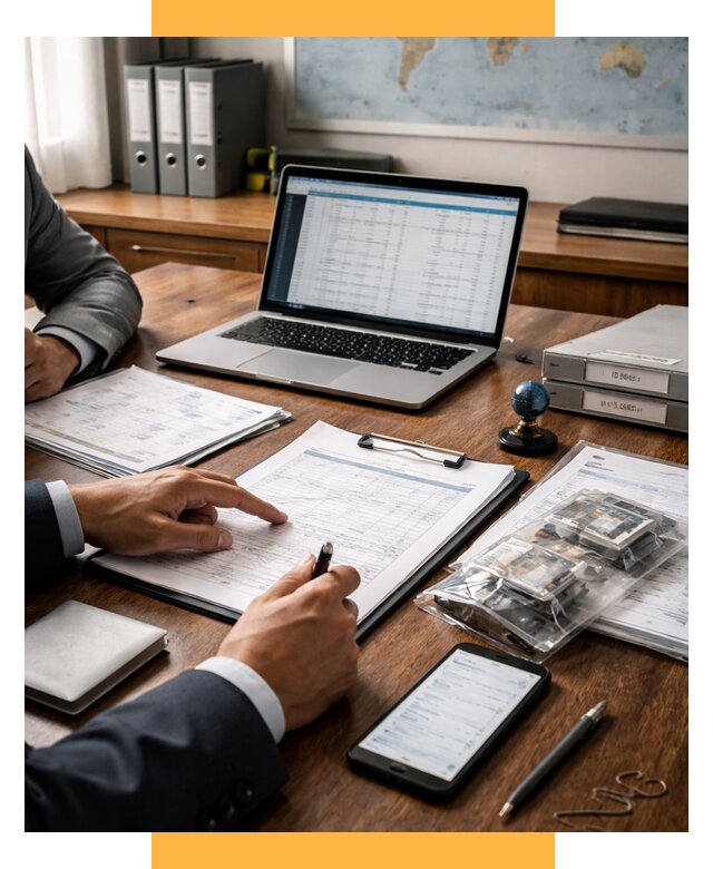 Проверка поставщика за рубежом от 8616 р. | СетСервис-Кнм аудит